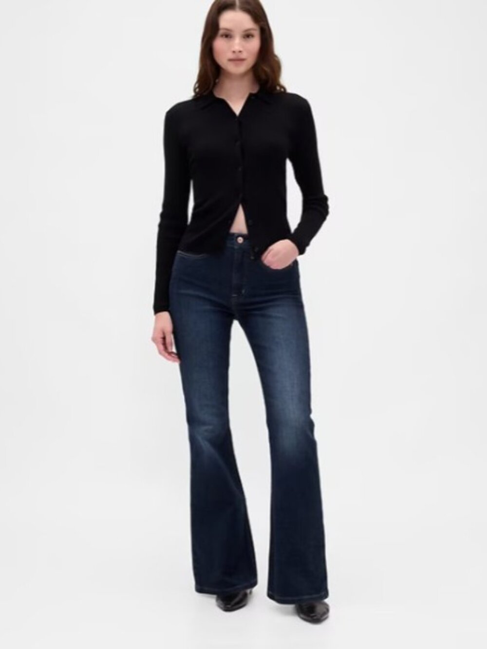 Gap 70s Flare High Rise, Size 30